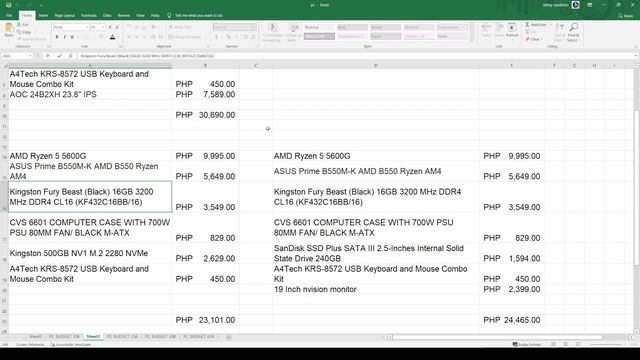 Ryzen 5 5600G Gaming PC Build Cheap Budget Setup Under P25k | P25,000 with & Without Monitor смотреть онлайн