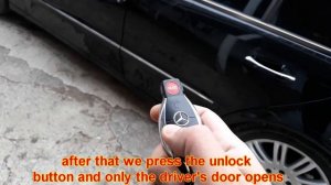 Mercedes W211 РАЗБЛОКИРОВКА ДВЕРЕЙ СКРЫТАЯ ФУНКЦИЯ / Mercedes W211 DOOR UNLOCK HIDDEN FUNCTION