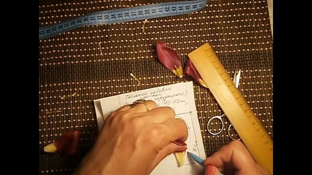 Мастер-класс от бывшего конструктора. Как сделать выкройку с тюльпана и сохранить надолго смотреть онлайн