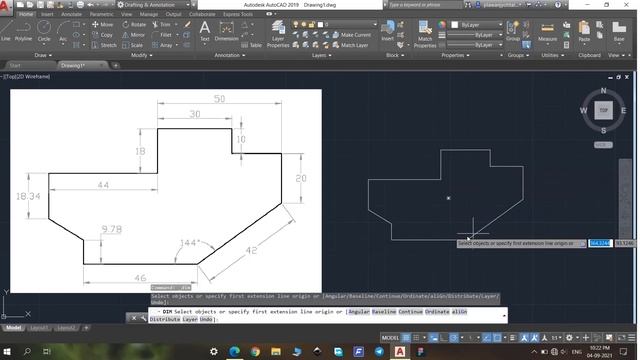 60 AutoCAD 2D 3D Drawings and Practical Projects -- Exercise #1 [2D] смотреть онлайн