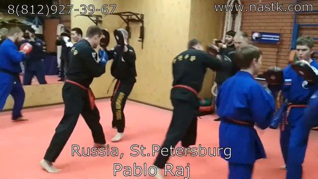 НАСТ. Семинар Pablo Raj.Ударния техника руками. смотреть онлайн
