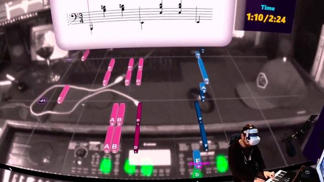 VR Piano: Waltz in A Minor by Chopin (PianoVision) смотреть онлайн