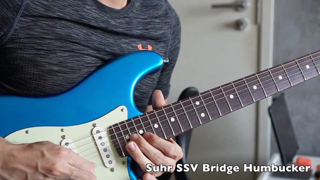 (Suhr SSV Bridge Humbucker) My Fender 1992 Classic Floyd rose смотреть онлайн