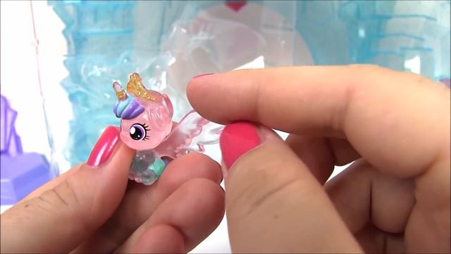 Хрустальный Замок. Кейденс и Фларри Харт Crystal Empire Castle. Май Литл Пони Мультик Распаковка смотреть онлайн