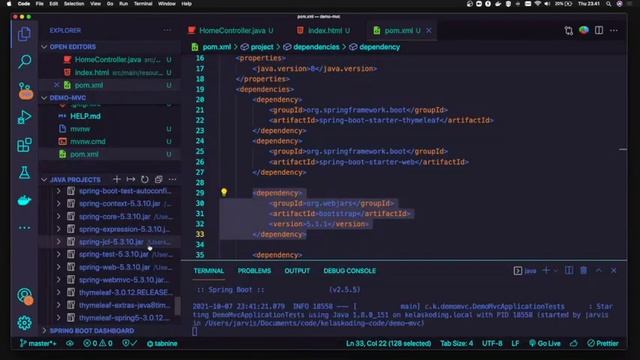 Integrasi Bootstrap dengan SpringMVC menggunakan WebJars #2 смотреть онлайн