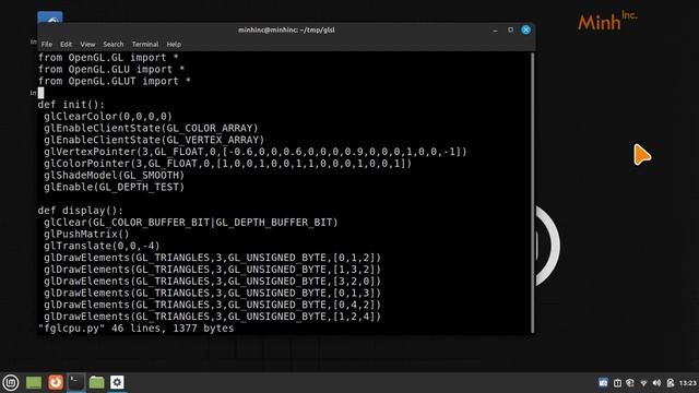 OpenGL Shader Programming GLSL | Python | Minhinc | 18 May 2023 смотреть онлайн