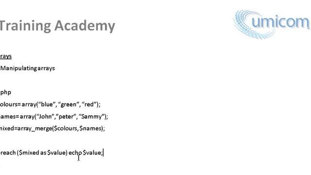 Part 39: Learning Programming (PHP Web Development) - Manipulating array, slice and merge arrays смотреть онлайн