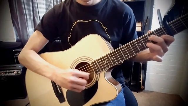 Angels and Airwaves - Everything's Magic (Acoustic Guitar Cover) смотреть онлайн