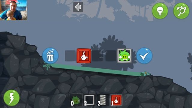 ИГРАЕМ в BadPiggies #34 Необычное прохождение. Unusual passag. смотреть онлайн