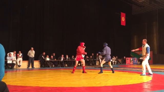 Боевой самбо чемпионат Киргизия вес 68 кг 2016 смотреть онлайн