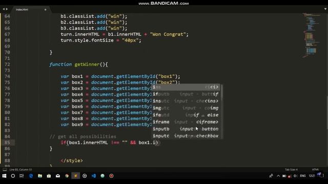 How to make a Tic-Tac-Toe game using HTML CSS and JavaScript смотреть онлайн