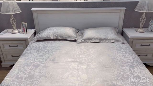 Спальня белая в классическом стиле STYLIUS (Стилиус) лиственница сибирская от БРВ-мебель смотреть онлайн