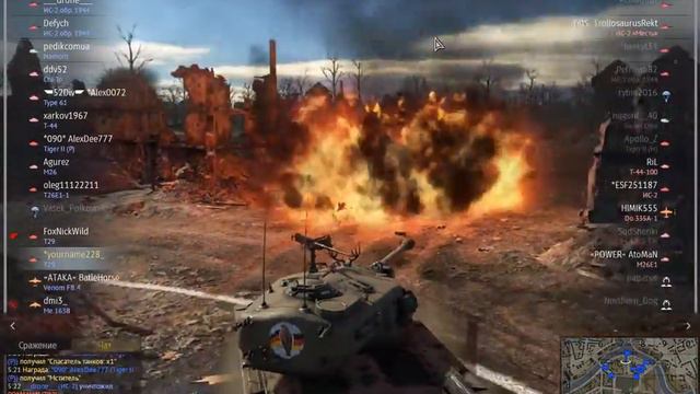 War Thunder:годный бой на имбовой машине Т29 с ВАСЬКОМ!!!(гошей) смотреть онлайн
