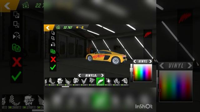 Затунви Audi R8 в кар паркінг смотреть онлайн