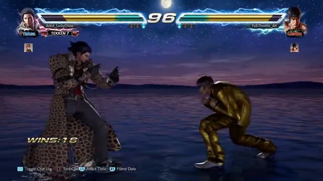 Playing Tekken 7 as Marshall Law with friends смотреть онлайн