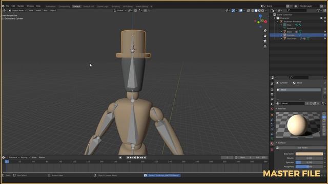 How to Add Animated Characters Into Your Video | Blender + AE VFX смотреть онлайн