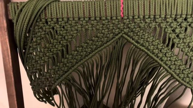 Макраме шезлонг / Первый опыт / И в сад и на пляж