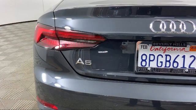 2019 Audi A5 Coupe Premium Plus 45 TFSI quattro Beverly Hills Los Angeles West Hollywood Studio смотреть онлайн