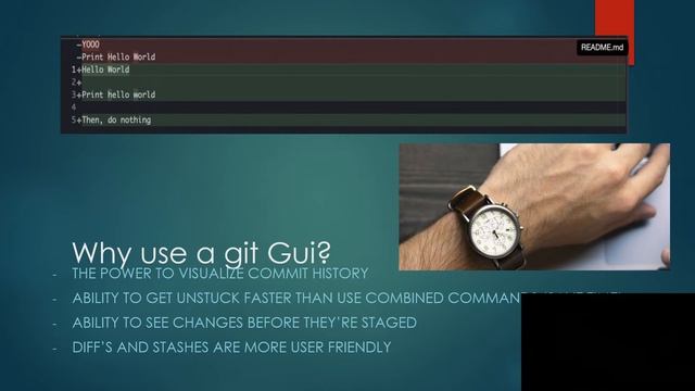 Git Gui (graphic user interface) смотреть онлайн