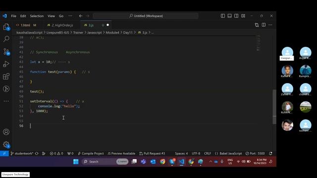 39 Module 4 && Day 12 part 3 Debouncing, throttling, babel function in Js && 14th Oct смотреть онлайн