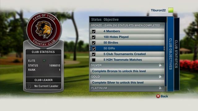 Tiger Woods PGA TOUR 13 - Online Country Clubs смотреть онлайн