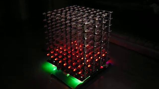 KIT DIY 3D LED Cube 8х8х8 смотреть онлайн