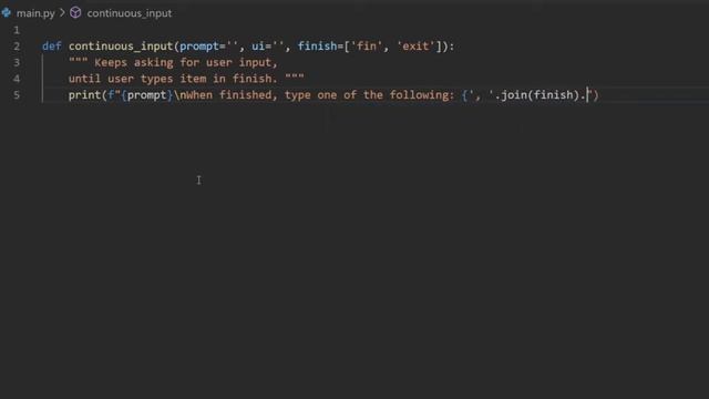 Python 3 | Continuous User Input смотреть онлайн