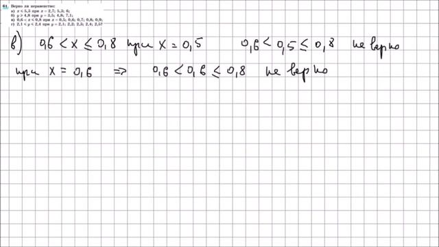 Алгебра 7 класс Макарычев, Миндюк УПР 61 смотреть онлайн