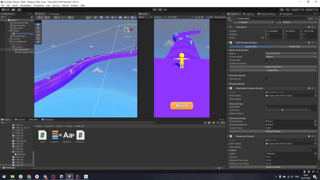 Реализация переходов между уровнями в Unity 3D (урок 6) смотреть онлайн