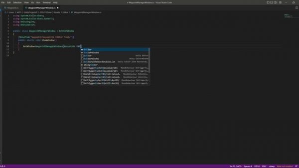 Waypoints in Unity | Waypoint Manager Window Tutorial | Game Development for Beginners Unity Course