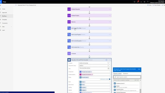 Populate a Word Document from your PowerApp смотреть онлайн
