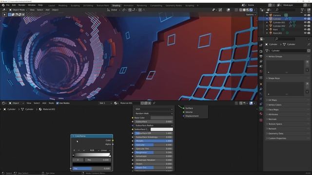 Sci-fi Animation Using Geometry Nodes in Blender 3.0 смотреть онлайн