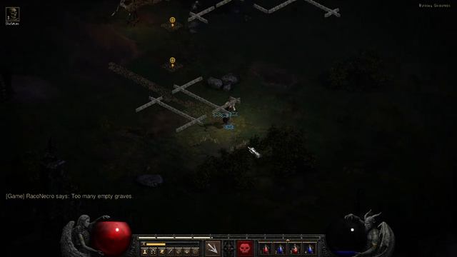 Diablo II Resurrected Necromencer Burial Ground смотреть онлайн