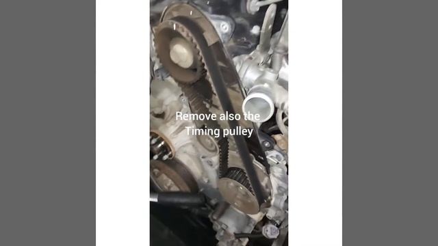 How To Change Timing Belt Toyota Hilux 2kd Ftv Engine