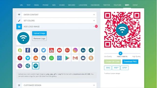 Share WiFi Credentials and Contact Info using QR Codes смотреть онлайн