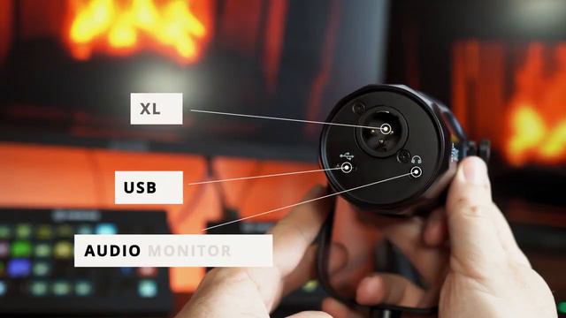 FDUCE SL40 USB/XLR Dynamic Microphone With Built-in Headset Output &amp смотреть онлайн