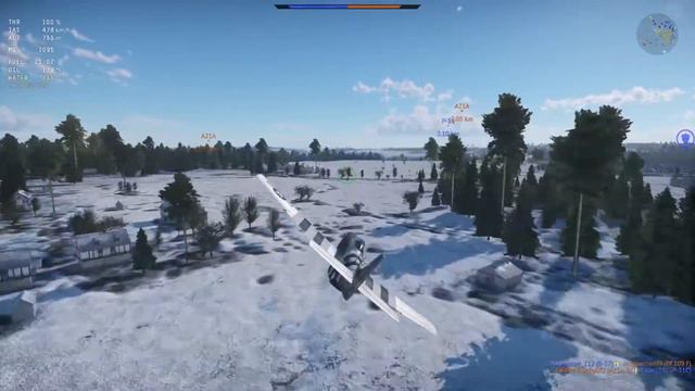 War Thunder [Air RB]: P63 Aerocobra, F6F Hellcat, P51D Mustang, F4U Corsair смотреть онлайн