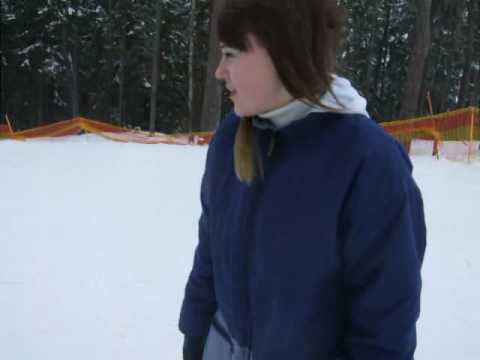 Taielle - Snowboarding first time