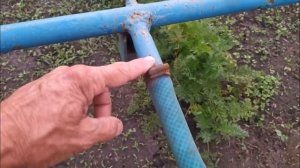 Передвижная поливалка. Очень эффективная поливалка для огорода.