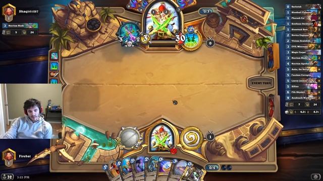 This Deck is Actually More Broken than Shaman | Firebat Hearthstone | Descent of Dragons смотреть онлайн