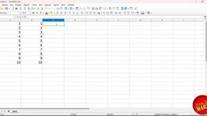 #LibreOfficeCalc Нумеруем строки 3 способа