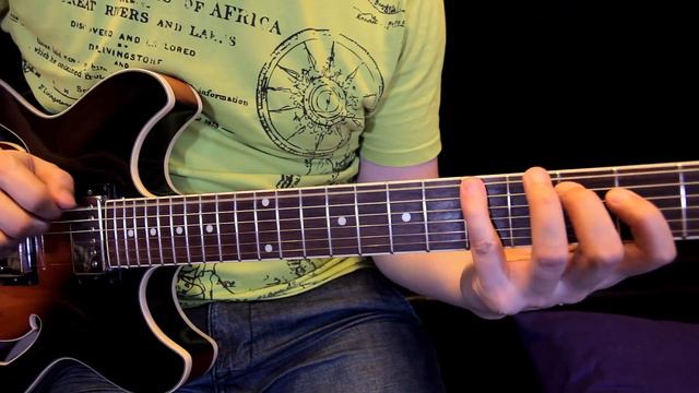 107 A form - Practising the Pentatonic Scale - 130 bpm - Learn the guitar fretboard смотреть онлайн