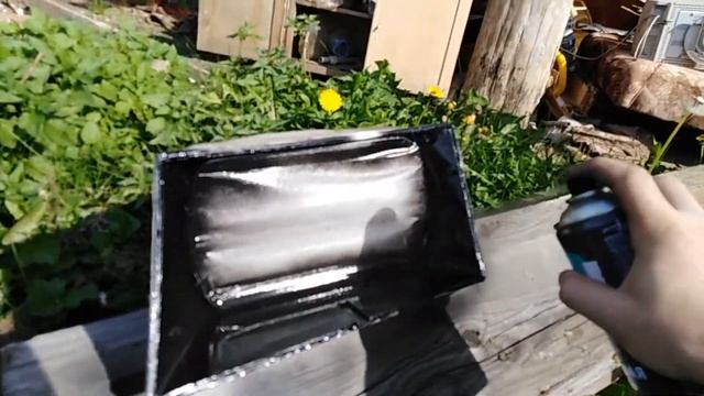 Обновление старых фар на ВАЗ 2109... и покраска в черный цвет... смотреть онлайн