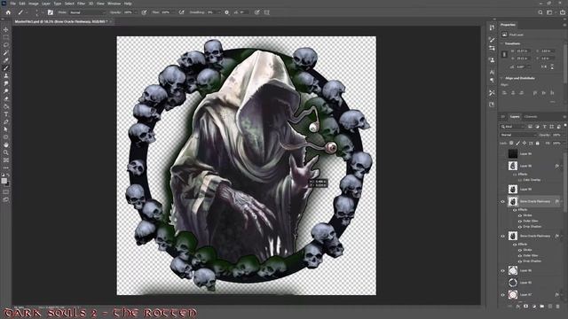 Oracle of Bones (PC) - Pathfinder 2e - Speed Art - Virtual TTRPG Token смотреть онлайн