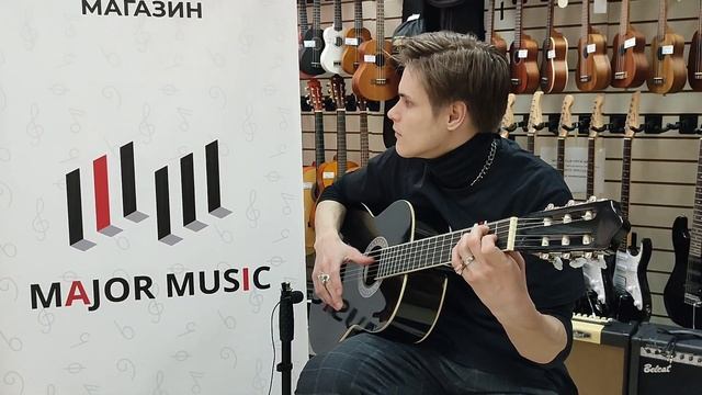 Классическая гитара Barcelona CG36BK 4/4 | обзор от MAJOR MUSIC смотреть онлайн