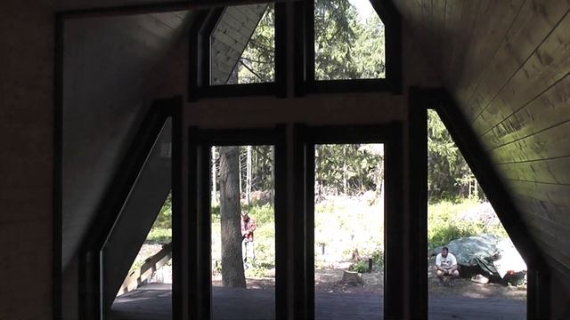 Строительство А-образного дома или дома Шалаша смотреть онлайн