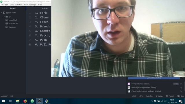 Collaborative Workflow with Git & GitHub смотреть онлайн