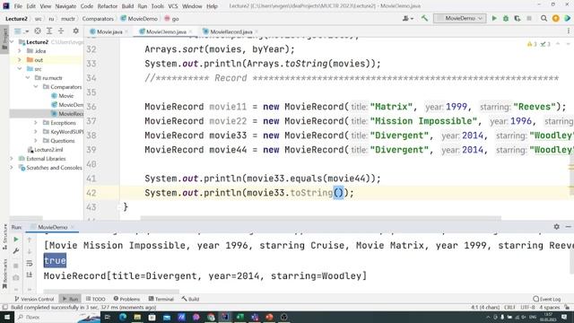 2. Компараторы. Исключения смотреть онлайн