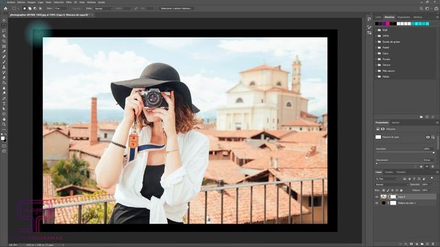 ? Cómo DIFUMINAR BORDES de Imágenes en Photoshop смотреть онлайн