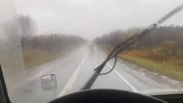 Застал первый Снег!!! И Быт в Кабине! смотреть онлайн